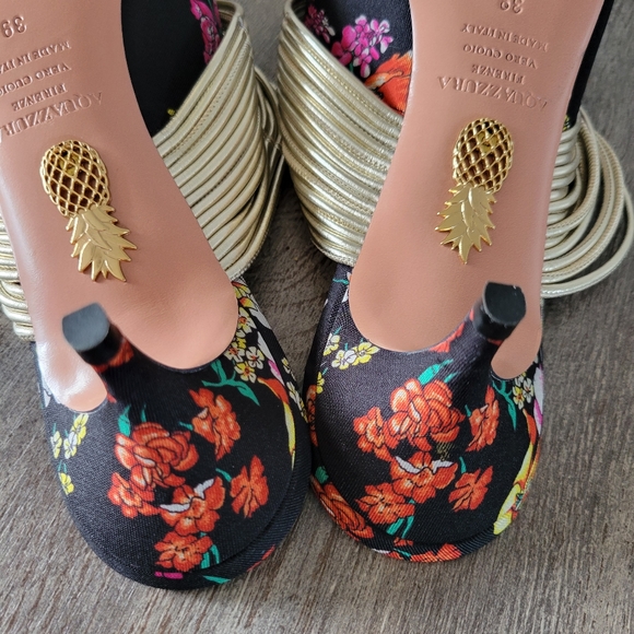 Aquazzura Rendez Vous Floral pumps - Picture 9 of 16